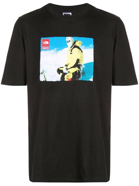 supreme x north face t shirts.